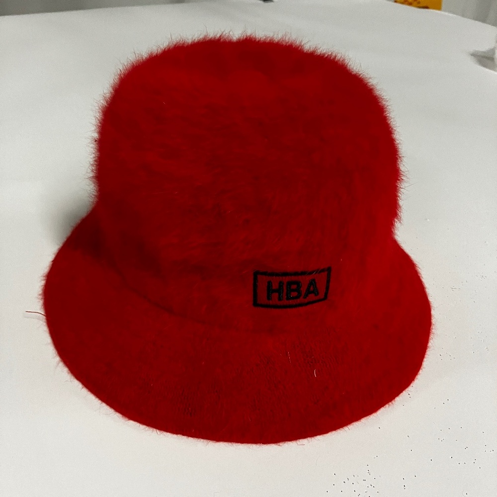 HOOD BY AIR x KANGOL Limited Edition Red Fur Hat LARGE F/W 2016 Collab